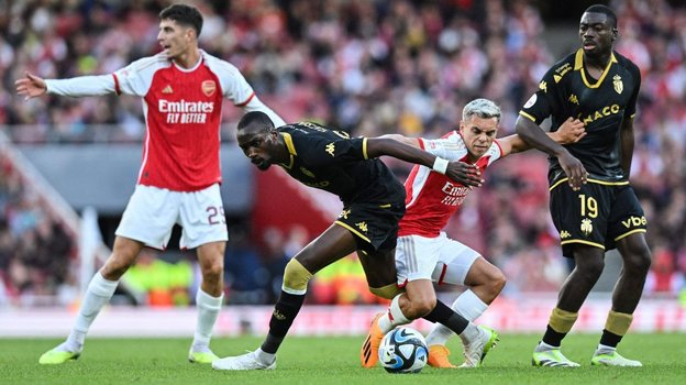 Арсенал &mdash; Монако. Голы и лучшие моменты